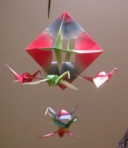 mozgó origami
